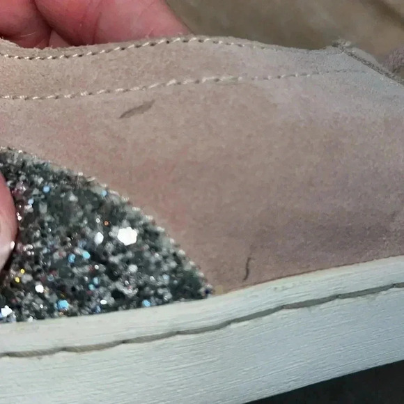 Dolce Vita Pink and Silver Glitter Sneakers - Picture 7 of 7